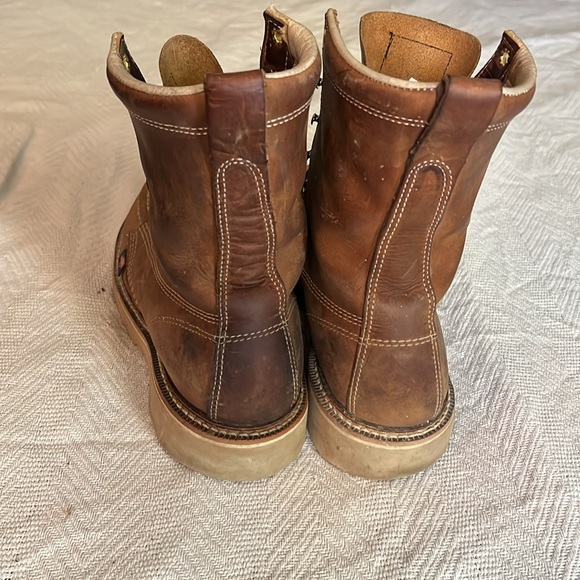 THOROGOOD MEN'S STEEL TOE LACE UP WORK BOOTS size 9 - Picture 4 of 11